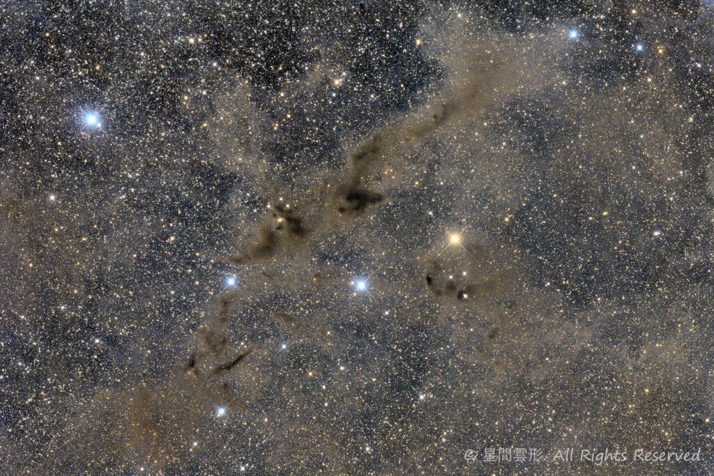 Barnard228 – 2021年4月, e130d, Vixen SXD2, Canon EOSR iso1600 5min x 81（総露出6時間45分）,星ナビ2021年7月号入選