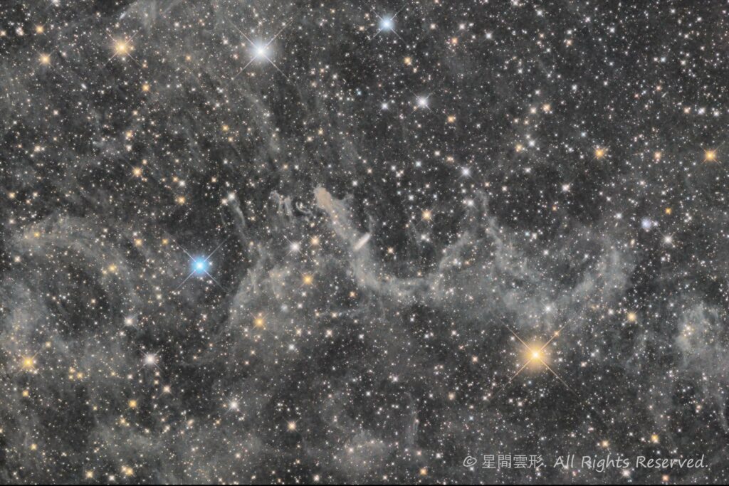 ペガスス座 NGC7497周辺 2021年9月 e130d Skywatcher EQ6R ZWO ASI294MM Pro Astrodon LRGB Filter (総露光5時間5分)　,星ナビ2021年12月号入選